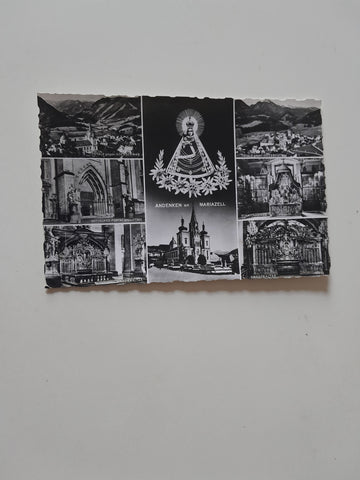 AK Andenken an Mariazell.