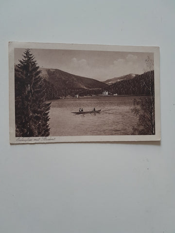 AK Erlaufsee mit Student. (1932)