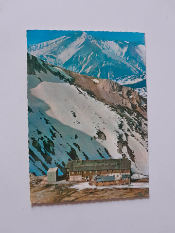 AK Karl-Ludwig-Haus Rax. Blick gegen Schneeberg.