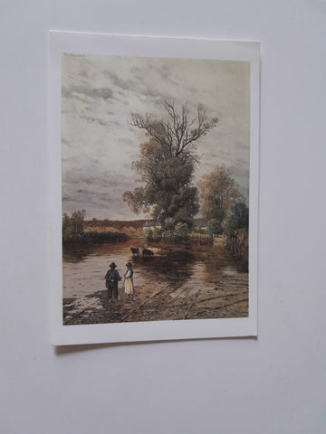 AK Theodor v. Hörmann (1840-1895) An der Straße von Gödöllö nach Aszod. (Ehem. Kaiserl. Jagdschloß Neuberg an der Mürz)