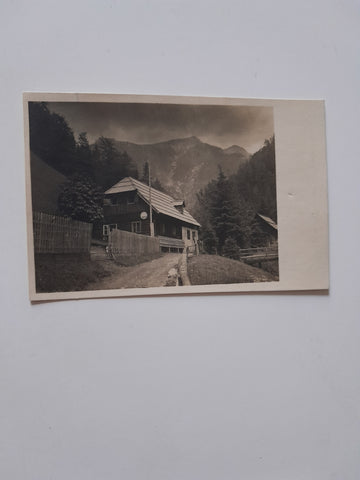 AK Naturfreundehaus im Kaarlgraben. (1926)