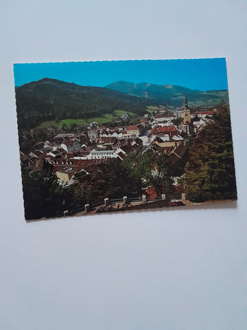 AK Bruck an der Mur gegen Roßeck und Mugel.
