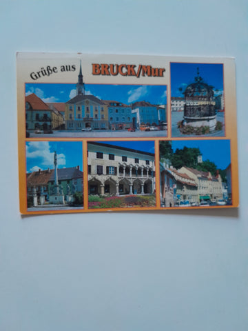 AK Grüsse aus Bruck an der Mur.