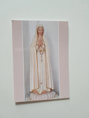 AK Pfarr- und Wallfahrtskirche Frauenberg - Maria Rehkogel. Fatima-Madonna in der Marienkapelle.