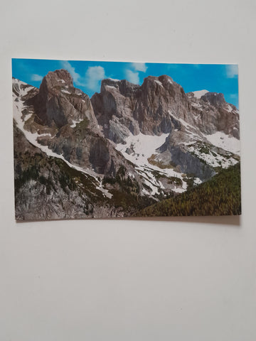 AK Hochschwabgebiet. Panorama vom Alpengasthof Bodenbauer. (1995)