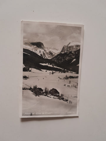 AK Fölztal bei Aflenz im Winter. (1942-43)