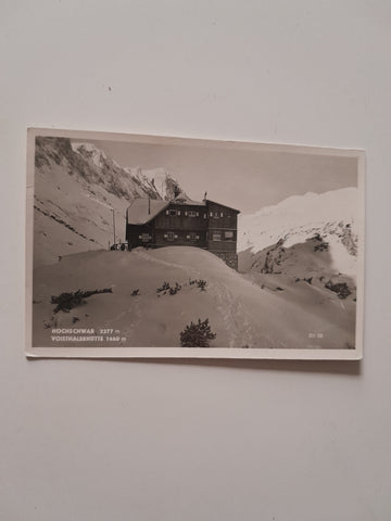 AK Voisthalerhütte. Hochschwab.