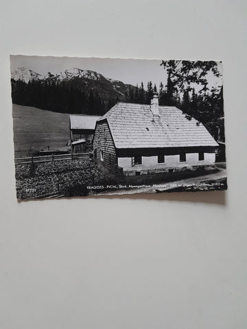 AK Tragöß-Pichl Alpengasthaus Hiaslegg. (1963)