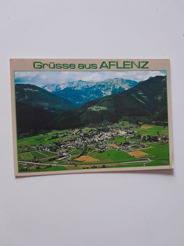 AK Grüsse aus Aflenz.