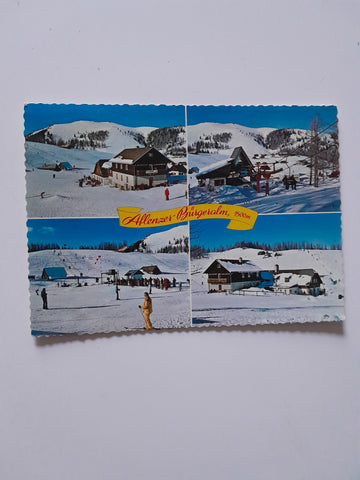 AK Aflenzer Bürgeralm. Alpengasthof Gollner.