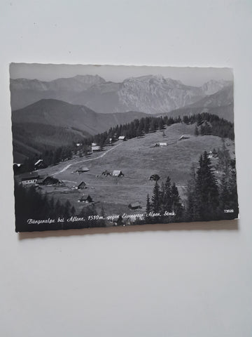 AK Bürgeralpe bei Aflenz. (1962)