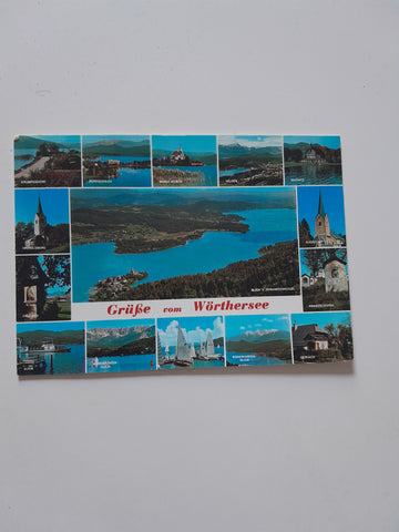 AK Grüße vom Wörthersee.