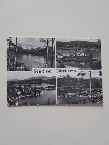 AK Gruss vom Wörthersee.