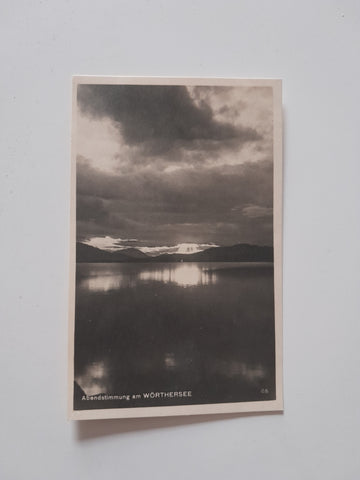 AK Abenstimmung am Wörthersee. (1924)