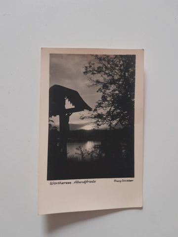 AK Wörthersee. Abendfriede. (1938)