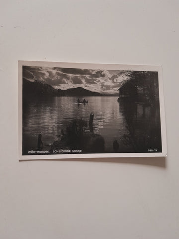 AK Wörthersee. Scheidende Sonne.