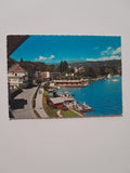 AK Velden am Wörthersee mit Badeanlagen.