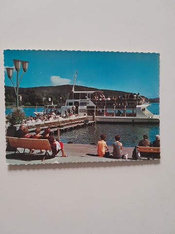 AK Velden am Wörthersee. Schiffsanlageplatz.