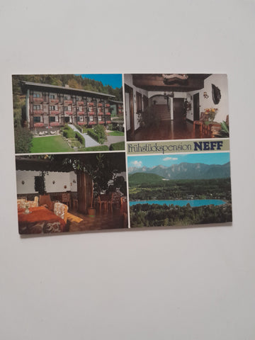 AK Velden am Wörther See. Frühstückspension Neff. Kranzelhofen 49.