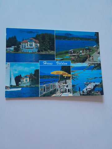AK Velden am Wörthersee. Haus Velden Urlaubsverein G.M.B.E. Klagenfurter Straße 36.
