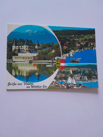AK Grüße aus Velden am Wörthersee.