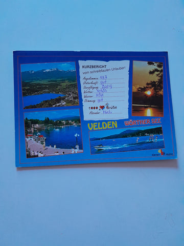 AK Velden am Wörthersee. Kurzbericht.
