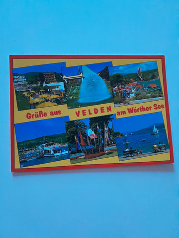 AK Grüße aus Velden am Wörthersee.