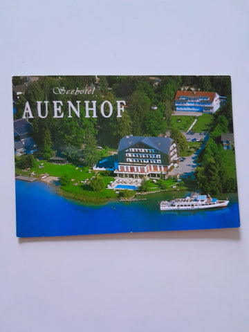 AK Velden am Wörthersee. Hotel Auenhof. R. Kness.