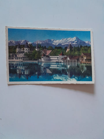 AK Velden am Wörthersee. Schloss (1931)