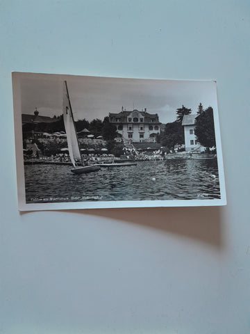 AK Velden am Wörthersee. Hotel Hubertushof.