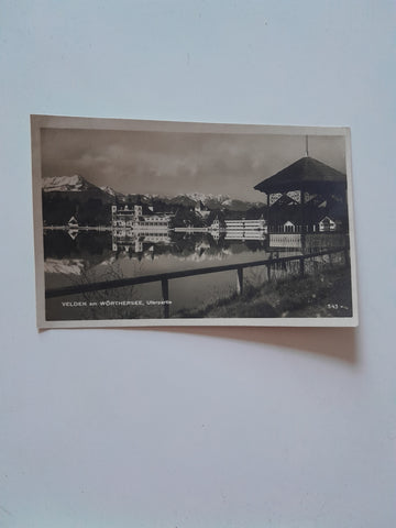 AK Velden am Wörthersee. Uferpartie. (1925)