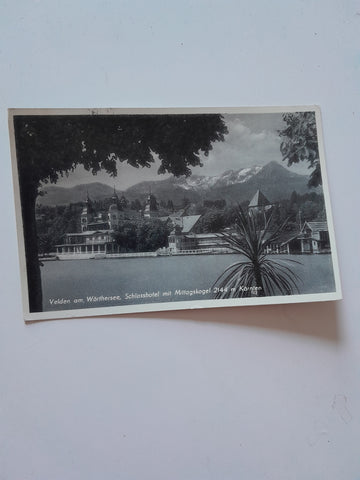 AK Velden am Wörthersee. Schloßhotel.