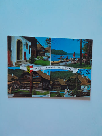 AK Faak am See. Bauerndorf Seeleitn.