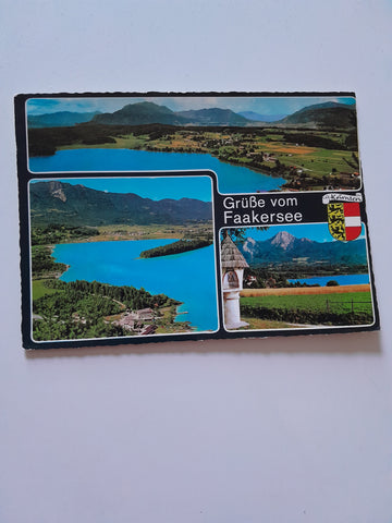 AK Grüße vom Faakersee.