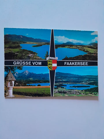 AK Grüße vom Faakersee.
