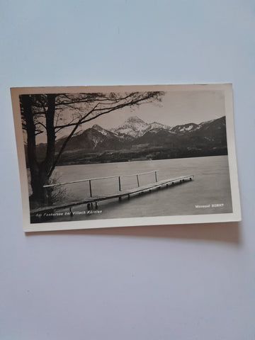 AK Am Faakersee bei Villach.
