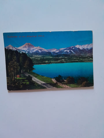 AK Faakersee mit dem Mittagskogel. (1913)