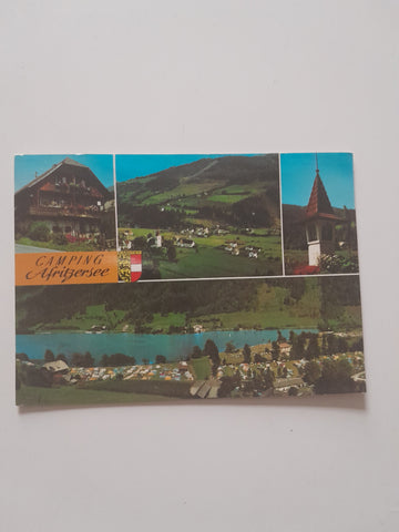 AK Camping Afritzersee.