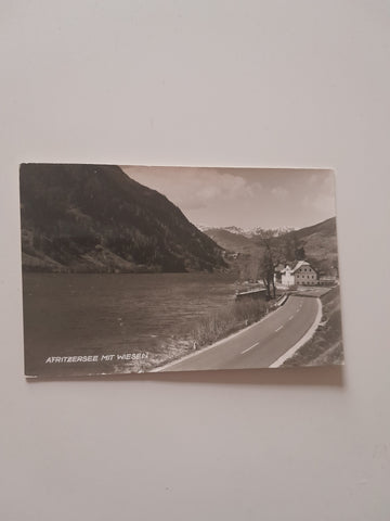 AK Afritzersee mit Wiesen.