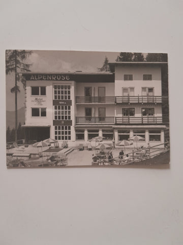 AK Kanzelhöhe. Hotel Restaurant Alpenrose.