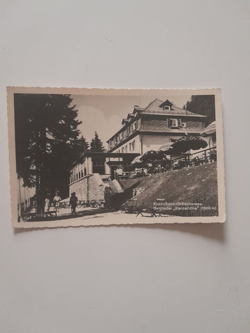AK Kanzelbahn Ossiachersee Berghotel Kanzelhöhe.