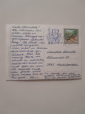 AK "Wir gratulieren" Gemalt von Willibald, 38 J. Beschäftigungswerkstätte Meierei, Evang. Stiftung de la Tour. Treffen am Ossiachersee.