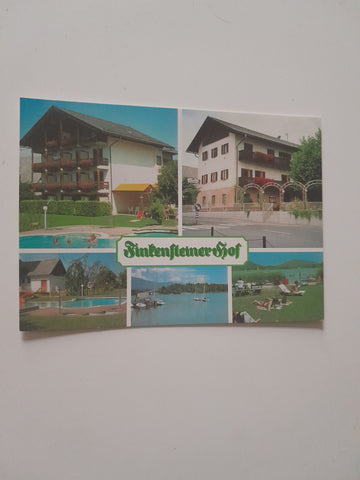 AK Finkenstein, Mallestiger Platz 1. Finkensteiner Hof Familie Koffler.