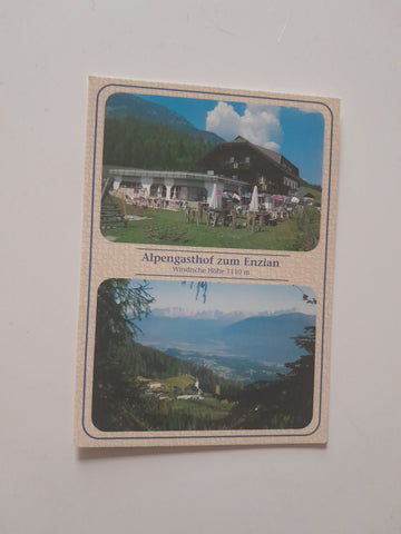 AK Alpengasthof Zum Enzian. Familie Schmied Windische Höhe.