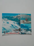 AK Schigebiet Dreiländereck Österreich - Italien - Jugoslawien. Arnoldstein.