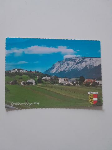 AK Grüße aus Riegersdorf.