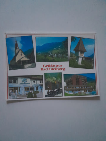AK Grüße aus Bad Bleiberg.