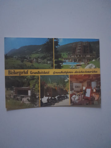 AK Bad Bleiberg. Bleibergerhof Gesundheitshotel. Familie Süssenbacher.
