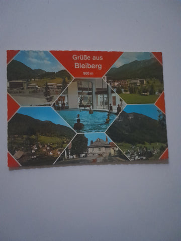 AK Grüße aus Bleiberg.
