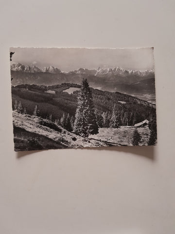 AK Blick von der Gerlitzen auf Julische Alpen.